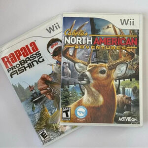 Nintendo Wii Hunting & Fishing Bundle - Cabela’s, Rapala